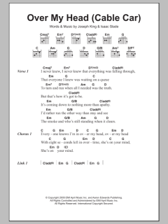 Over My Head (Cable Car) von The Fray (Download) 