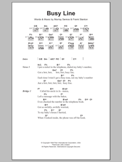 Busy Line von Murray Semos (Download) 