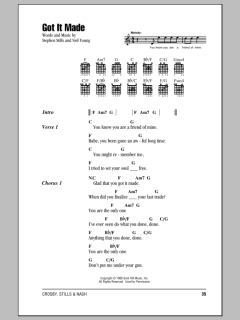 Got It Made von Crosby, Stills & Nash (Download) 