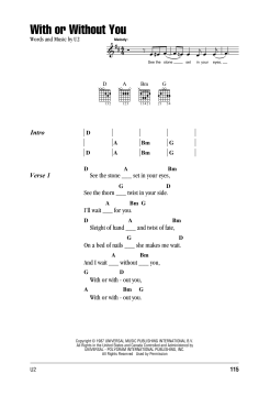 With Or Without You von U2 (Download) 