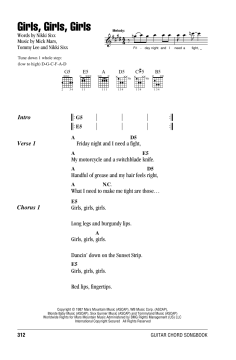 Girls, Girls, Girls von Motley Crue (Download) 