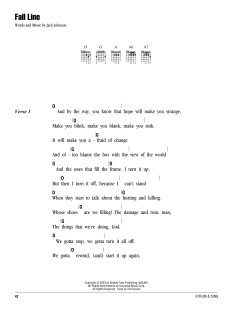Fall Line von Jack Johnson (Download) 