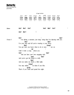 Butterfly von Jason Mraz (Download) 