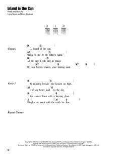 Island In The Sun von Harry Belafonte (Download) 