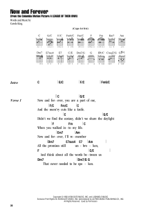Now And Forever von Carole King (Download) 