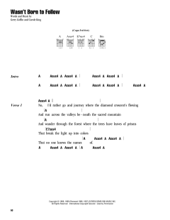 Wasn't Born To Follow von Carole King (Download) 