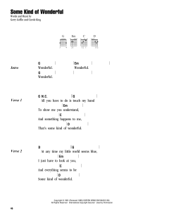 Some Kind Of Wonderful von Carole King (Download) 