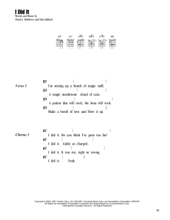 I Did It von Dave Matthews Band (Download) 
