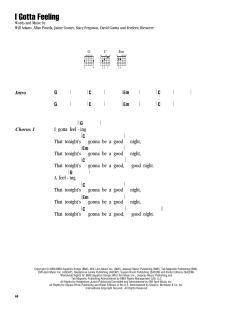 I Gotta Feeling (Download) 
