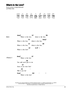 Where Is The Love? von Roberta Flack (Download) 