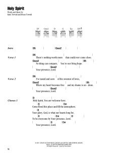 Holy Spirit von Francesca Battistelli (Download) 
