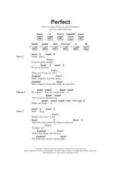 Perfect von Alanis Morissette (Download) 