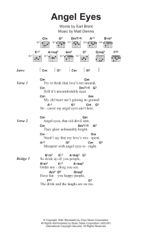 Angel Eyes von Tony Bennett (Download) 