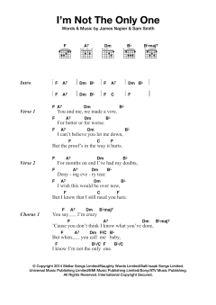 I'm Not The Only One von Sam Smith (Download) 