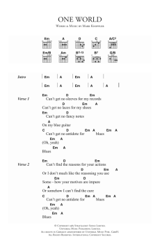 One World von Dire Straits (Download) 