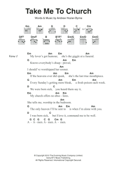Take Me To Church von Hozier (Download) 