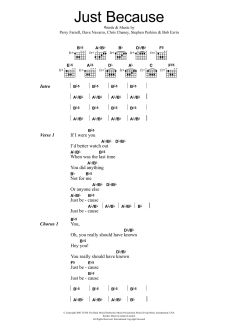 Just Because von Jane's Addiction (Download) 