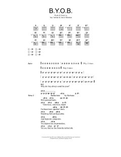B.Y.O.B. von System Of A Down (Download) 