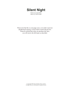 Silent Night (Download) 