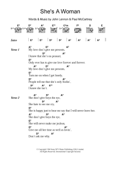 She's A Woman von The Beatles (Download) 