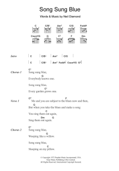 Song Sung Blue von Neil Diamond (Download) 