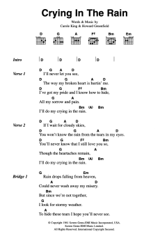 Crying In The Rain von The Everly Brothers (Download) 