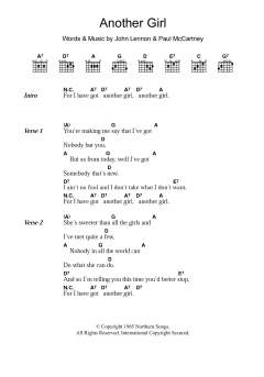 Another Girl von The Beatles (Download) 