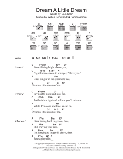 Dream A Little Dream Of Me (Download) 