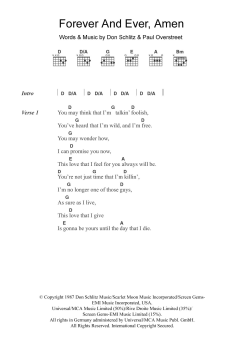 Forever And Ever, Amen von Randy Travis (Download) 