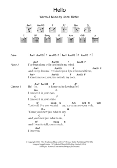 Hello von Lionel Richie (Download) 