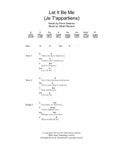 Let It Be Me (Je T'appartiens) von Elvis Presley (Download) 