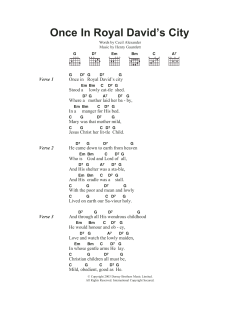 Once In Royal David's City von Traditional (Download) 