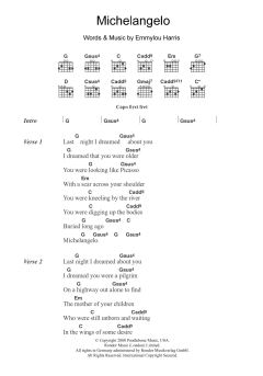 Michelangelo von Emmylou Harris (Download) 
