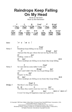 Raindrops Keep Falling On My Head (Download) 
