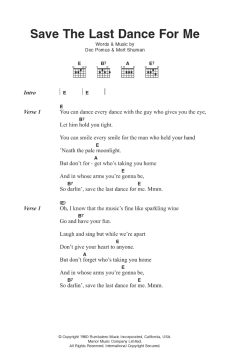 Save The Last Dance For Me von The Drifters (Download) 