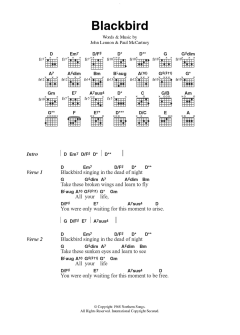 Blackbird von The Beatles (Download) 