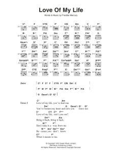 Love Of My Life von Queen (Download) 