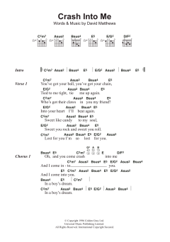 Crash Into Me von Dave Matthews Band (Download) 