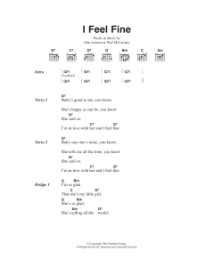I Feel Fine von The Beatles (Download) 