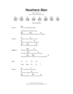 Nowhere Man von The Beatles (Download) 