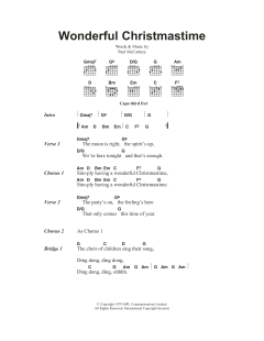 Wonderful Christmastime von Paul McCartney (Download) 