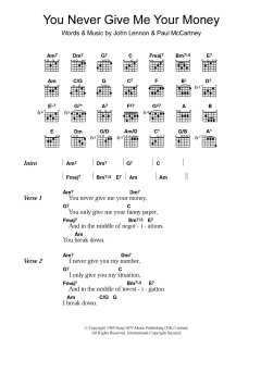 You Never Give Me Your Money von The Beatles (Download) 