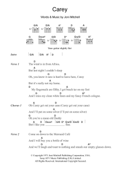 Carey von Joni Mitchell (Download) 