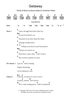 Getaway von Bryan Adams (Download) 