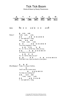 Tick Tick Boom von Randy Fitzsimmons (Download) 