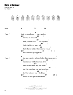 Once A Gambler (Download) 