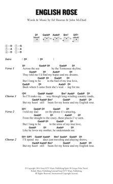 English Rose von Ed Sheeran (Download) 