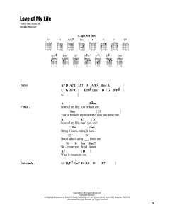 Love Of My Life von Queen (Download) 