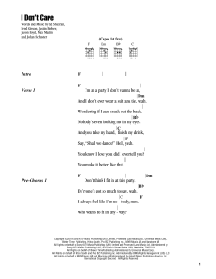 I Don't Care von Jason Boyd (Download) 