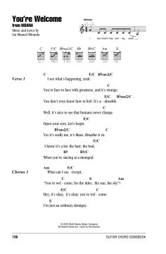 You're Welcome von Lin-Manuel Miranda (Download) 
